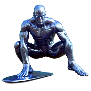 Cosmic Silver Surfer PNG Anv63