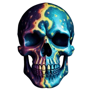 Cosmic Skull Face Image PNG 06272024 PNG