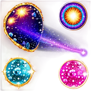 Cosmic Sparkle Effect PNG Dus57