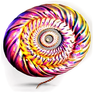 Cosmic Spiral Structure PNG Lxm