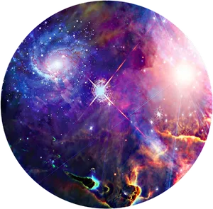 Cosmic Vista Galactic Collage.jpg PNG image