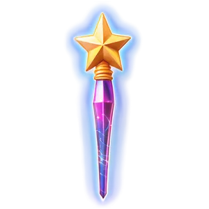 Cosmic Wand PNG Lqw29