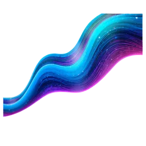 Cosmic Wavy Lines Galaxy PNG 80