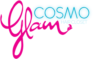 Cosmo Glam_ Hair Closet_ Logo PNG image