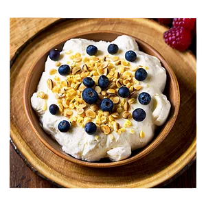 Cottage Cheese Dessert PNG Iym
