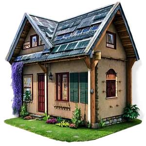 Cottage Houses PNG Bpb69 PNG