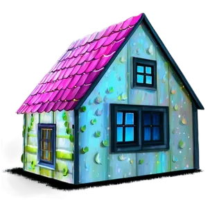 Cottage Under The Stars PNG 06202024