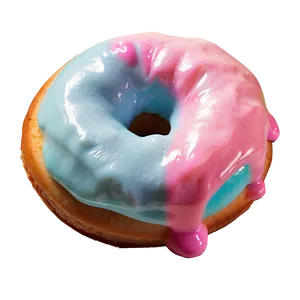 Cotton Candy Donut Png Dfb72 PNG image
