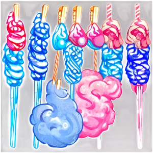 Cotton Candy Dreams PNG Ebx88