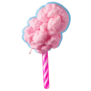 Cotton Candy Festival Treat Png 06122024 PNG image