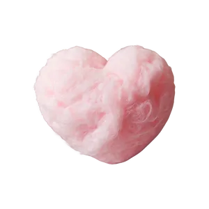 Cotton Candy Love Heart PNG 51