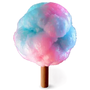 Cotton Candy On A Glowing Stick Png Bti30 PNG image