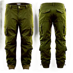 Cotton Cargo Pants Png 06132024 PNG image