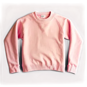 Cotton Pink Sweater Png Hsf PNG image