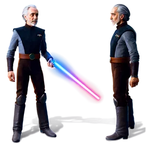 Count Dooku Concept Art Png 06292024 PNG image