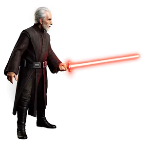 Count Dooku Dark Side Png 36 PNG image