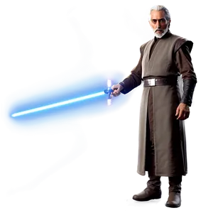 Count Dooku Jedi Council Png 06292024 PNG image