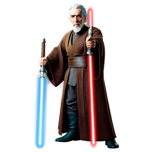 Count Dooku Jedi Master Png 78 PNG image