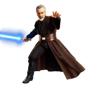 Count Dooku Vs Anakin Skywalker Png 06292024 PNG image