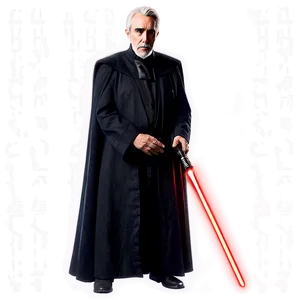 Count Dooku With Darth Sidious Png 62 PNG image