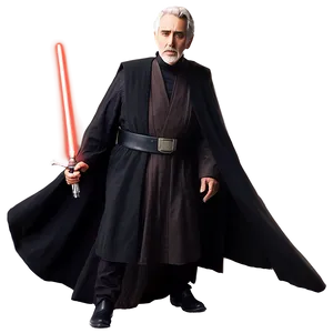 Count Dooku With Darth Sidious Png Jlk17 PNG image