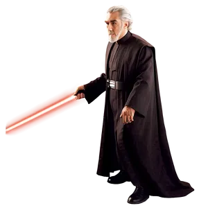 Count Dooku With Darth Sidious Png Vwg PNG image