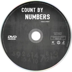 Countby Numbers D V D Cover PNG image