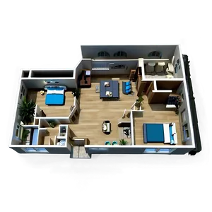 Country Home Floor Plan PNG 49