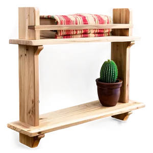 Country Style Wood Shelf Ideas Png Jul81 PNG image