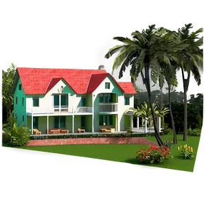 Countryside Mansion Vista PNG 05242024