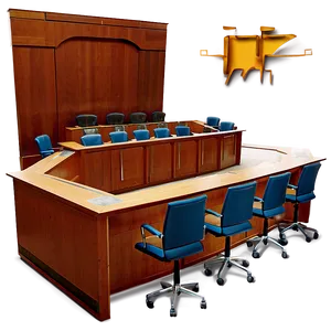 Courtroom Gallery Seating Png Syd PNG image