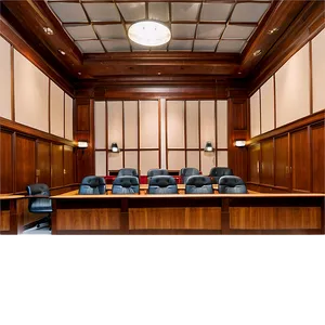 Courtroom Jury Box Png 06262024 PNG image