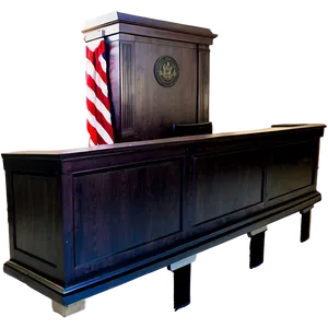 Courtroom Jury Box PNG Tjh22