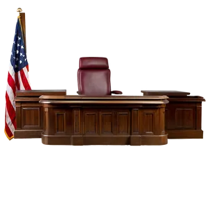 Courtroom Prosecutor Desk Png Xld PNG image