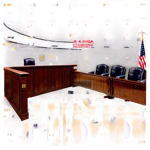 Courtroom Witness Stand PNG Hvt