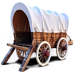 Covered Wagon At Sunrise PNG Tbx85 PNG