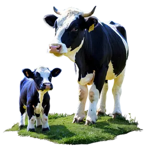 Cow And Calf Png Sxx27 PNG image