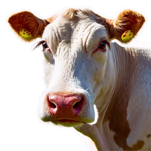 Cow Face Logo PNG Mop23 PNG