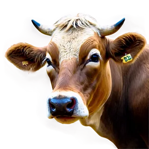 Cow Face Vector PNG Pvh13 PNG