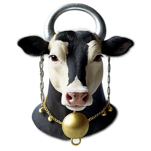 Cow Face With Bell PNG Hdm99 PNG