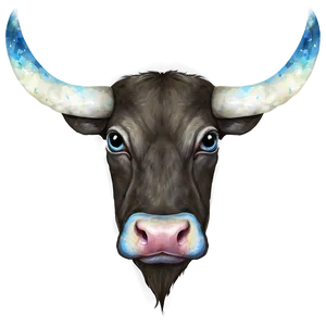 Cow Face With Horns PNG Vao21 PNG