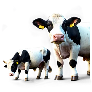 Cow Family Png Gbn PNG image