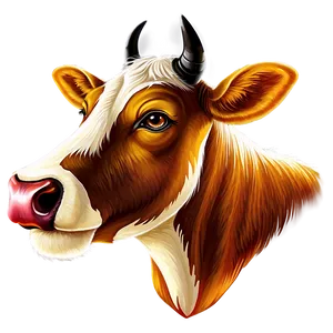 Cow Head Clipart Png Yfd PNG image