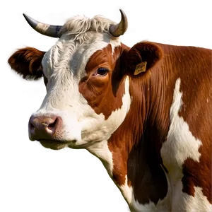 Cow Head Side View PNG 06212024 PNG