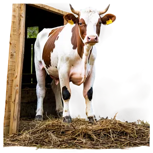 Cow In Barn Png Dnt19 PNG image