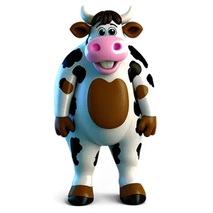 Cow Mascot PNG 05032024