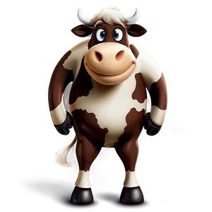 Cow Mascot PNG 73