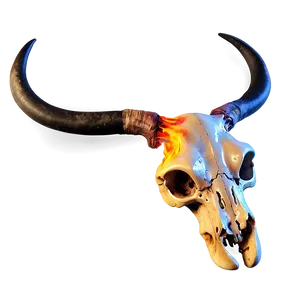 Cow Skull With Fire PNG Sdv92 PNG