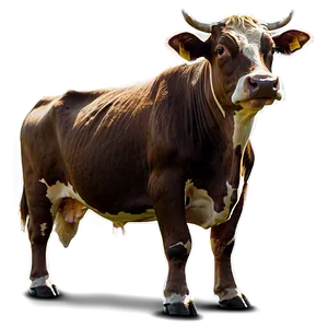 Cow Standing Png Obq19 PNG image