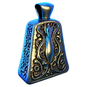 Cowbell With Intricate Detail PNG 65